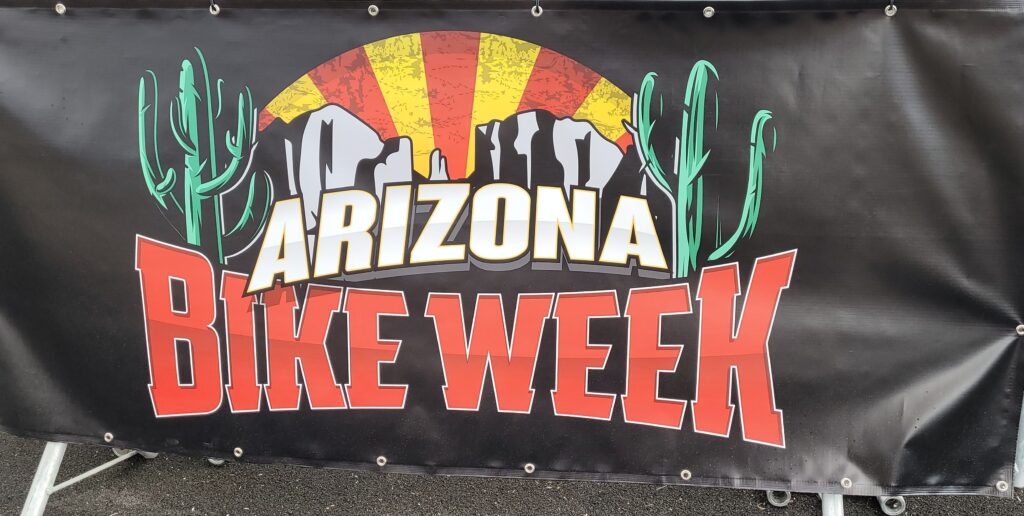 Arizona bike week 2024 banner